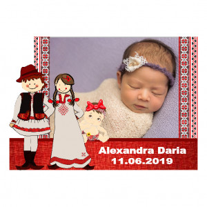 Magnet Contur Romanesc-Traditional 36