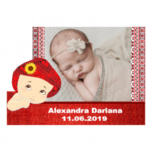 Magnet Contur Romanesc-Traditional 3