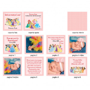 Marturie Carticica Printese Disney