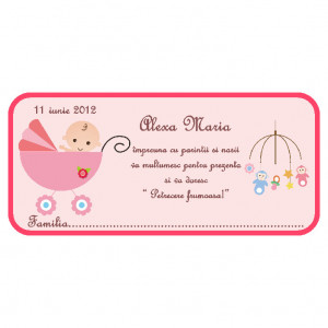 Plic Botez Bebelusa 92