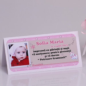 Plic Botez cu Foto Pisicile Aristocrate