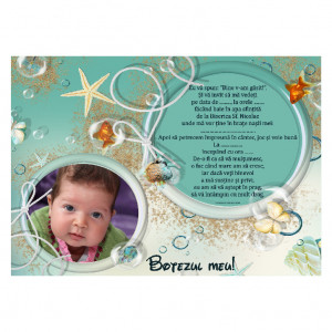 Invitatie Botez Magnetica Poveste 8