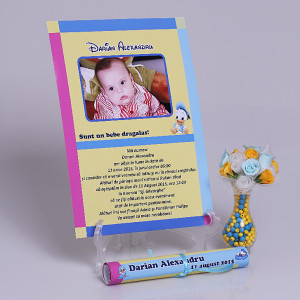 Invitatie Botez Papirus Donald