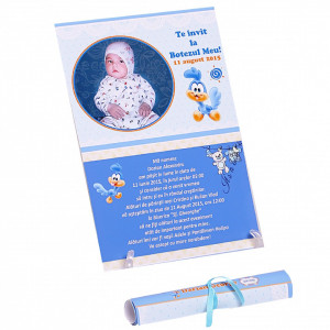 Invitatie Botez Papirus Road Runner