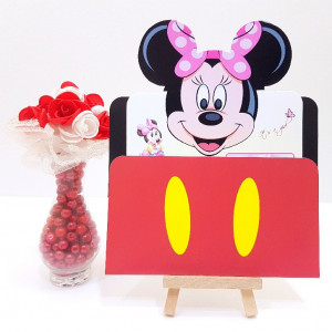 Invitatie Botez PRO Minnie Mouse 1