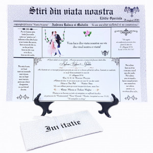 Invitatie Nunta BBS1 Ziarul de Nunta