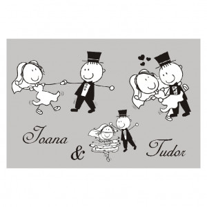 Invitatie Nunta cu Capsa CC37