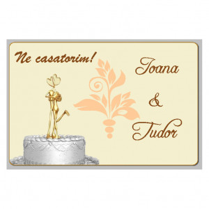 Invitatie Nunta cu Capsa CC47