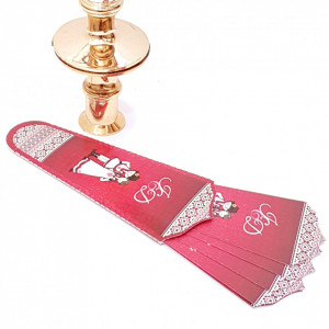 Invitatie Nunta Evantai EV14