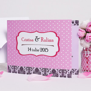 Invitatie Nunta Pink