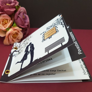 Invitatie Nunta Poveste Vintage