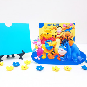 Invitatii Botez Contur Winnie 7