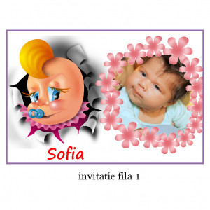 Invitatii Botez Cu Capsa Disney 5