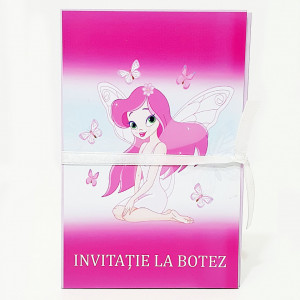 Invitatii Botez Dulcici Printesa-Zanita