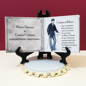 Marturie Nunta Carticica Caragiale Dark Blue