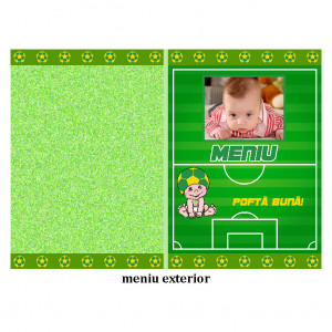 Meniu Botez cu Foto Fotbal 16