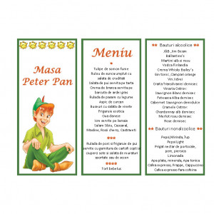 Meniu Botez Simplu Baieti Disney 23