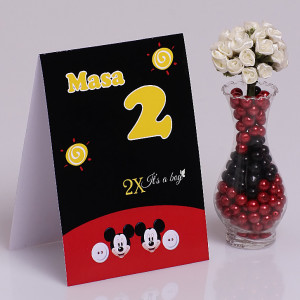 Nr de Masa Botez Gemeni Mickey Mouse 3