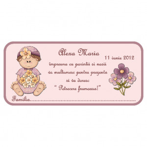 Plic Botez Bebelusa 93