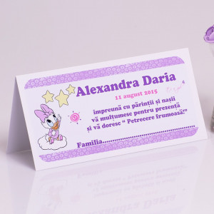 Plic Botez Daisy