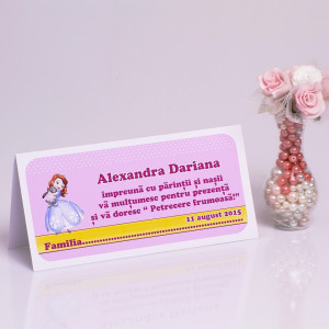 Plic Botez Printesa Sofia 2