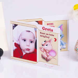 Invitatie Botez Dubla Baby Jerry