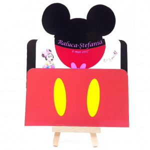 Invitatie Botez PRO Minnie Mouse 2