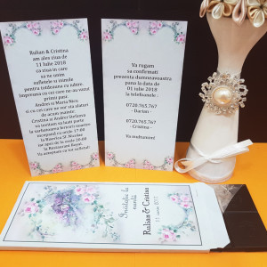 Invitatie Nunta Ciocolata Vintage
