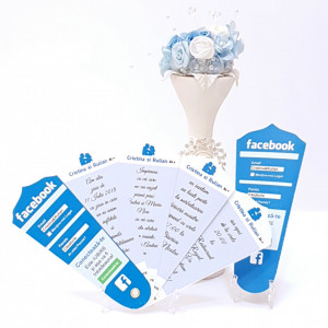 Invitatie Nunta Evantai EV23