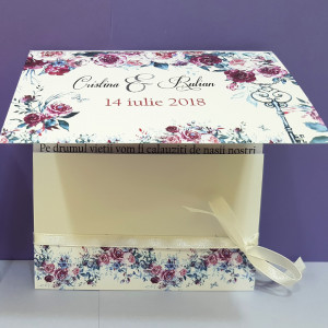 Invitatie Nunta Florale Trandafiri