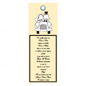 Invitatie Nunta Label INL41