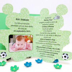 Invitatii Botez Contur Mickey Mouse 12