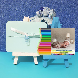 Magnet Contur Creioane Colorate
