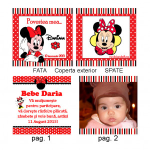 Marturie Botez Carticica 10 Foto Minnie Mouse 2