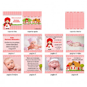 Marturie Carticica Scufita Rosie