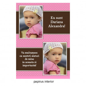 Marturii Botez Papirus Model 3