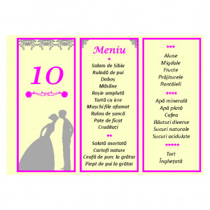 Meniu Nunta MN19