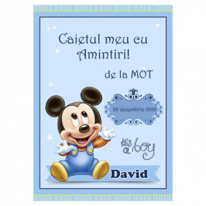 Caiet Amintiri Mot Mickey Mouse 1