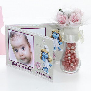 Invitatie Botez Dubla Strumfita