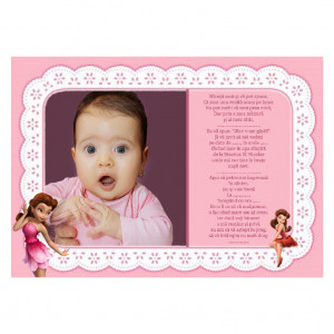 Invitatie Botez Magnetica Printesa