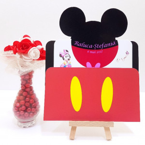 Invitatie Botez PRO Minnie Mouse 2