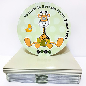 Invitatie Botez Rotunda Girafa