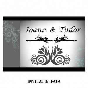 Invitatie Nunta Carte Postala INCP44