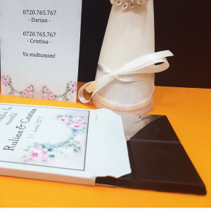 Invitatie Nunta Ciocolata Vintage