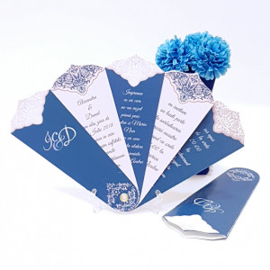 Invitatie Nunta Evantai EV2