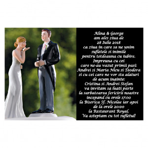 Invitatie Nunta Magnetica MG72