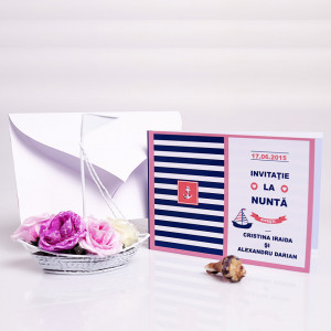 Invitatie Nunta Mare Albastra