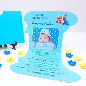 Invitatii Botez Contur Winnie 7