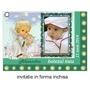 Invitatii Botez Ingeras Disney 7