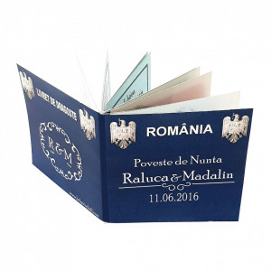 Marturie Nunta Carticica Livret de Dragoste